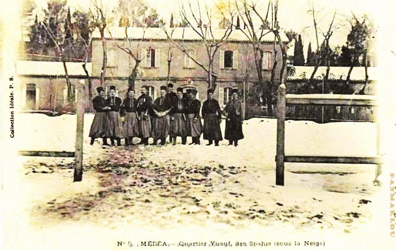 Medea - 1er Spahis  - Quartier Yusuf sous la Neige.jpg
